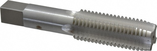 1-8 Plug RH 2B H6 Bright High Speed Steel 4-Flute Straight Flute Hand Tap