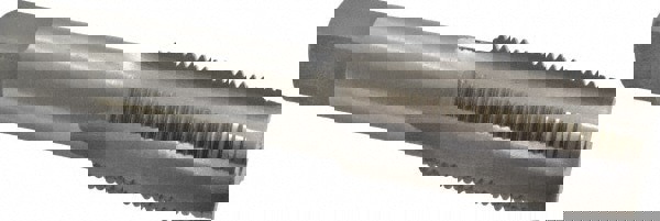 Straight Flute Tap: 1-1/8-12 UNF, 4 Flute, Taper Chamfer, 3B Class of Fit, HSS, Bright/Uncoated Finish