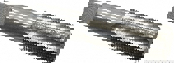 Straight Flute Tap: 1-1/4-12 UNF, 6 Flute, Bottoming Chamfer, 3B Class of Fit, HSS, Bright/Uncoated Finish