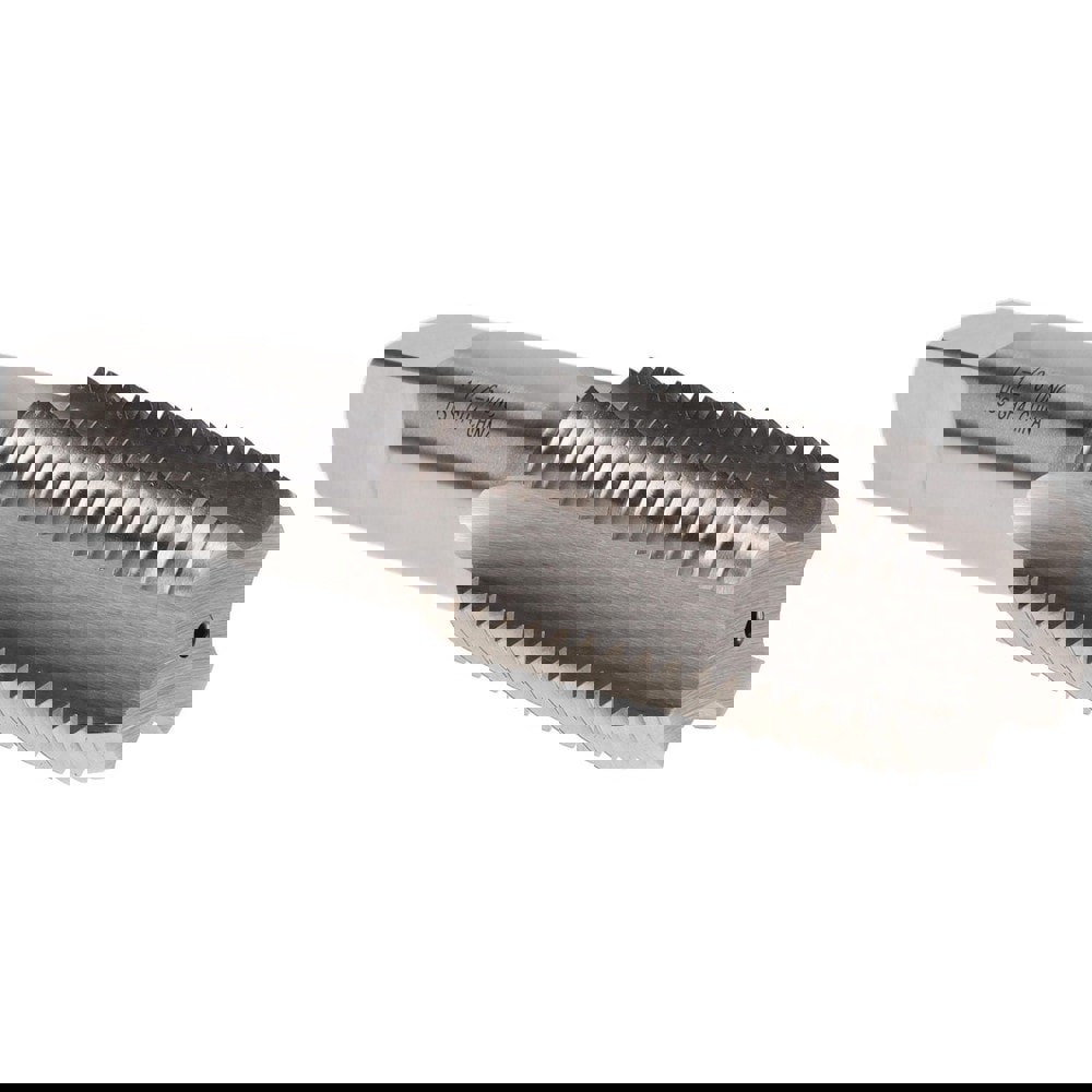 Straight Flute Tap: 1-1/2-6 UNC, 4 Flutes, Bottoming, 3B Class of Fit, High Speed Steel, Bright/Uncoated