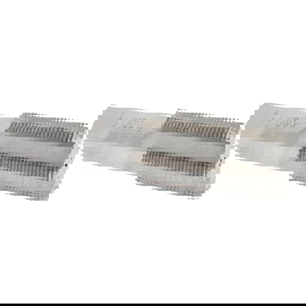 Straight Flute Tap: 1-1/2-12 UNF, 6 Flutes, Plug, 3B Class of Fit, High Speed Steel, Bright/Uncoated