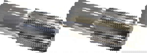 Straight Flute Tap: 1-1/2-12 UNF, 6 Flute, Bottoming Chamfer, 3B Class of Fit, HSS, Bright/Uncoated Finish