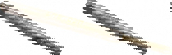 Spiral Point Tap: #3-48, UNC, 2 Flutes, Bottoming, 2B, High Speed Steel, Bright Finish