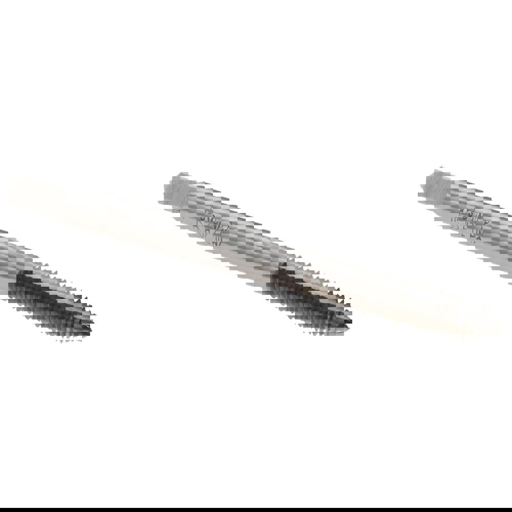 Spiral Point Tap: #8-36 UNF, 2 Flutes, Plug, 2B/3B Class of Fit, High Speed Steel, Bright Finish