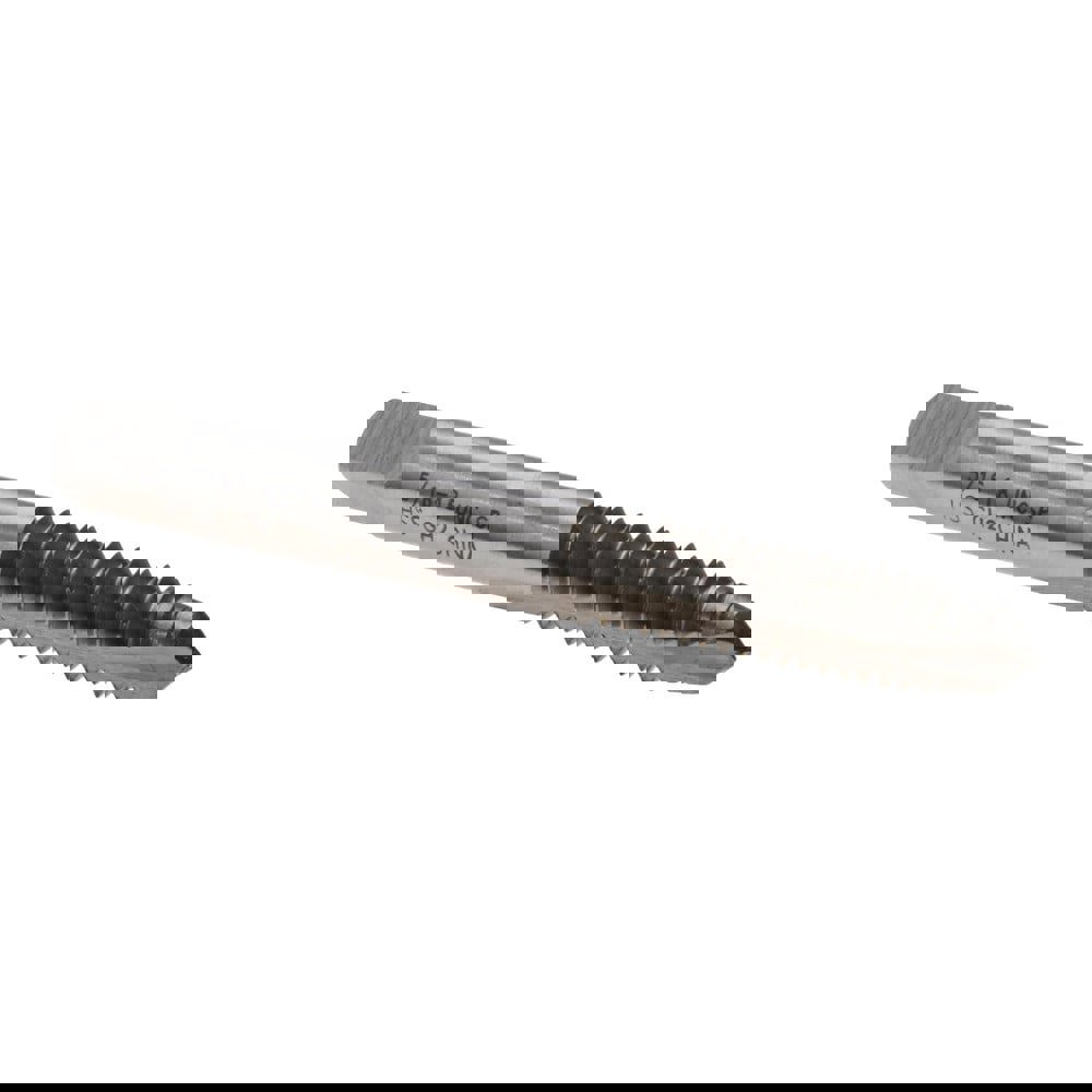 Spiral Point Tap: 5/16-18 UNC, 2 Flutes, Plug, High Speed Steel, Bright Finish