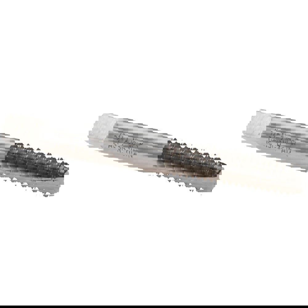 Spiral Point Tap: 5/16-18 UNC, 2 Flutes, Bottoming, 3B Class of Fit, High Speed Steel, Bright Finish