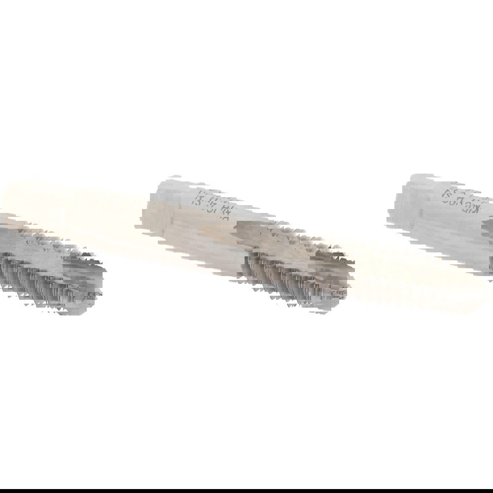 Spiral Point Tap: 3/8-16 UNC, 3 Flutes, Plug, 3B Class of Fit, High Speed Steel, Bright Finish