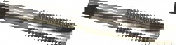 Spiral Point Tap: 1/2-13 UNC, 3 Flutes, Plug, 3B Class of Fit, High Speed Steel, Bright Finish