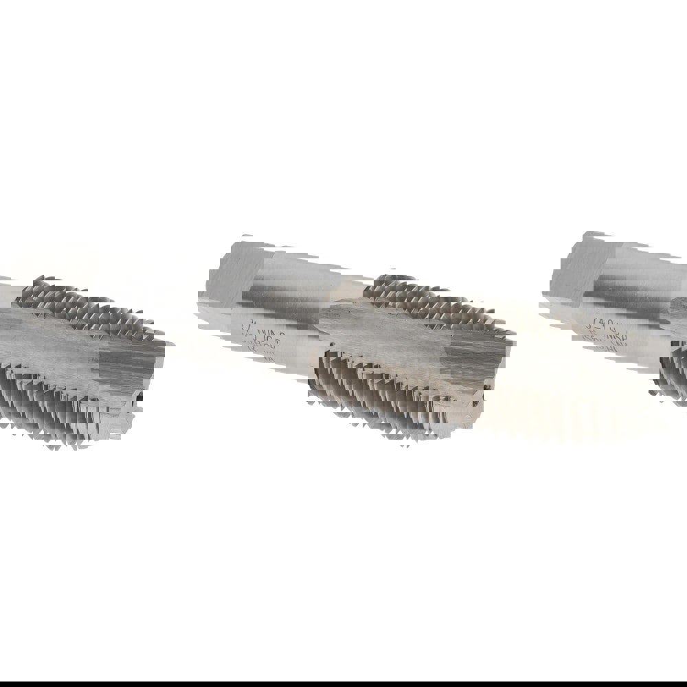 Spiral Point Tap: 3/4-10 UNC, 3 Flutes, Plug, High Speed Steel, Bright Finish