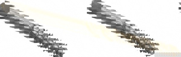 Spiral Flute Tap: #8-32 UNC, 3 Flutes, Modified Bottoming, 2B Class of Fit, High Speed Steel, Bright/Uncoated