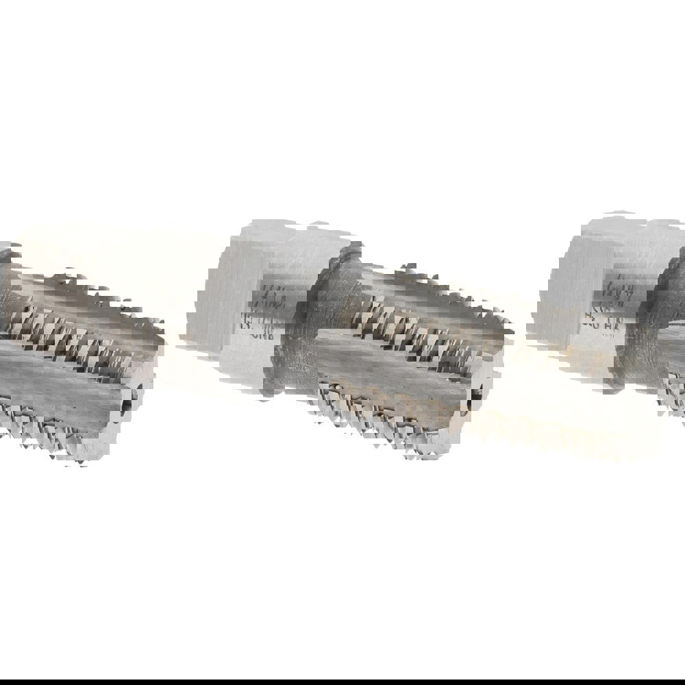 1/4-18 NPT, 5 Flutes, Bright Finish, High Speed Steel, Interrupted Thread Pipe Tap