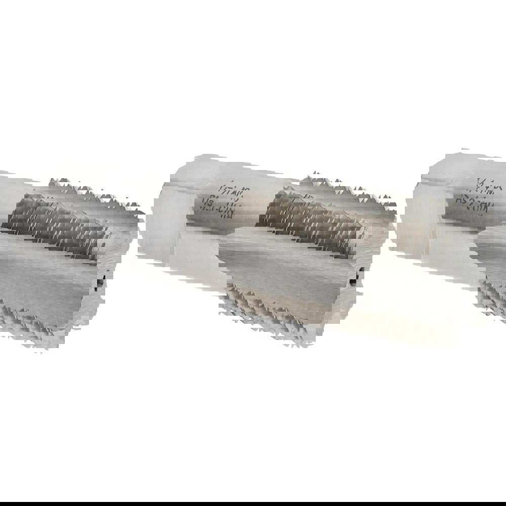 Standard Pipe Tap: 1/2-14, NPS, 4 Flutes, High Speed Steel, Bright/Uncoated