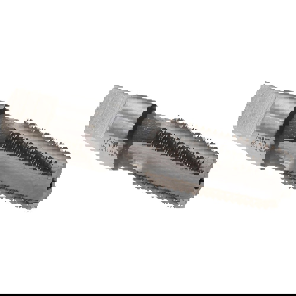 Standard Pipe Tap: 1/4-18, NPTF, 4 Flutes, High Speed Steel, Bright/Uncoated