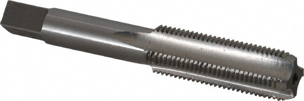 9/16-18 Bottoming LH H3 Bright High Speed Steel 4-Flute Straight Flute Hand Tap