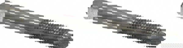 Spiral Point Tap: M8 x 1, Metric Fine, 2 Flutes, Plug, High Speed Steel, Bright Finish