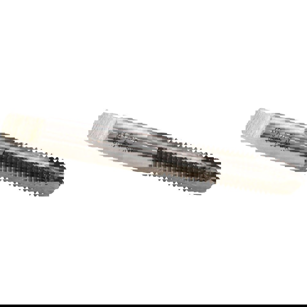 Spiral Point Tap: M9x1.25 Metric Coarse, 3 Flutes, Plug, High Speed Steel, Bright Finish