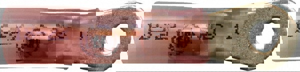 Closed Eyelet Ring Terminal: Partially Insulated, 22 to 18 AWG, Solder Connection