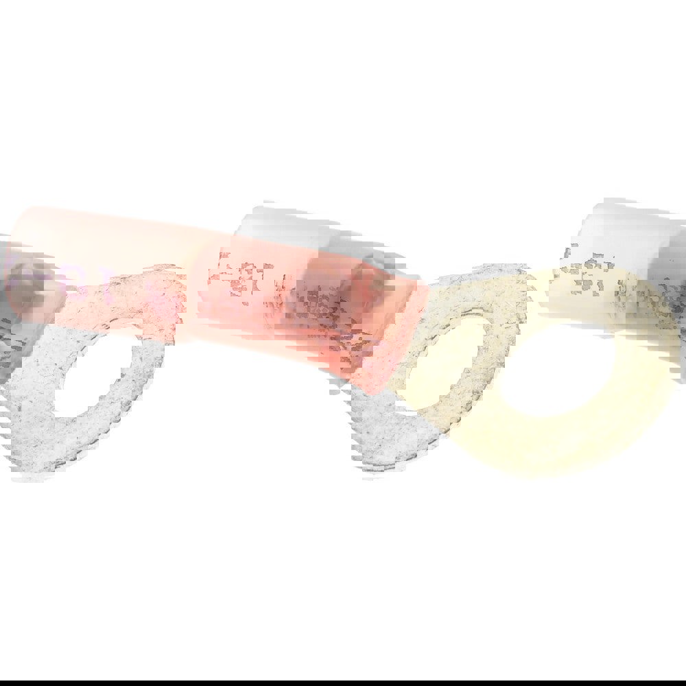 Closed Eyelet Ring Terminal: Partially Insulated, 22 to 18 AWG, Solder Connection