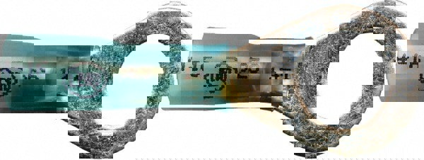 Closed Eyelet Ring Terminal: Partially Insulated, 16 to 14 AWG, Solder Connection