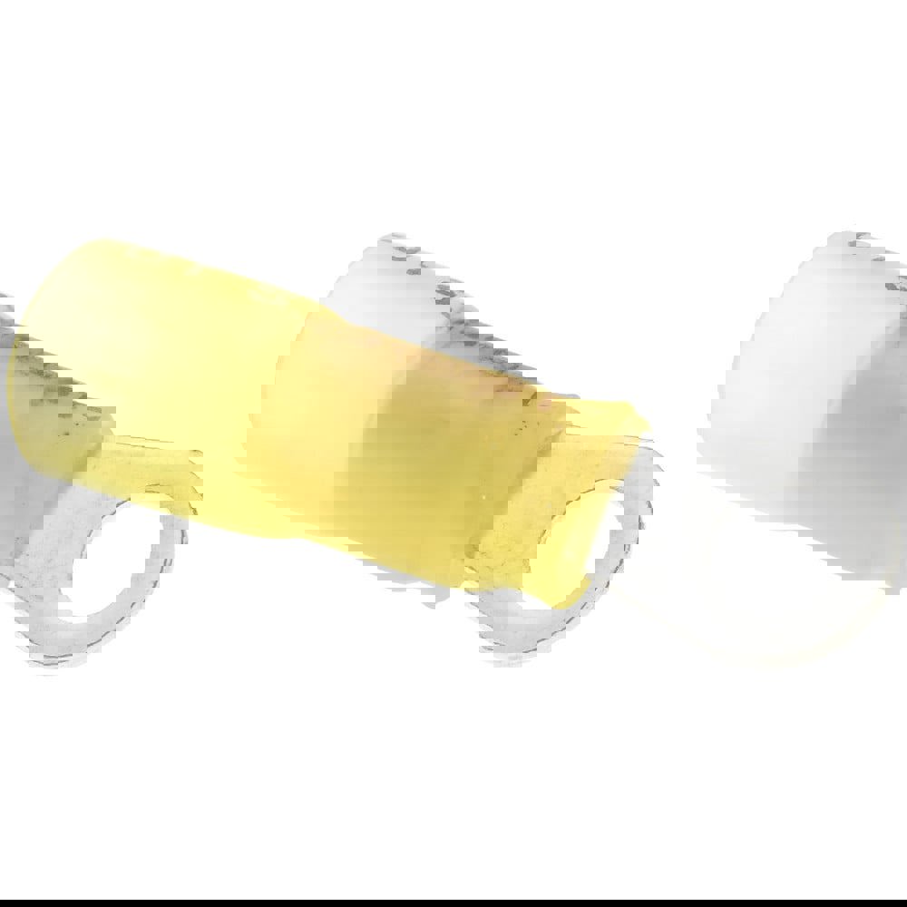 Closed Eyelet Ring Terminal: Partially Insulated, 12 to 10 AWG, Solder Connection
