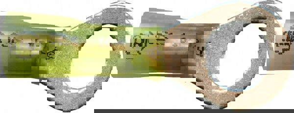 Closed Eyelet Ring Terminal: Partially Insulated, 12 to 10 AWG, Solder Connection