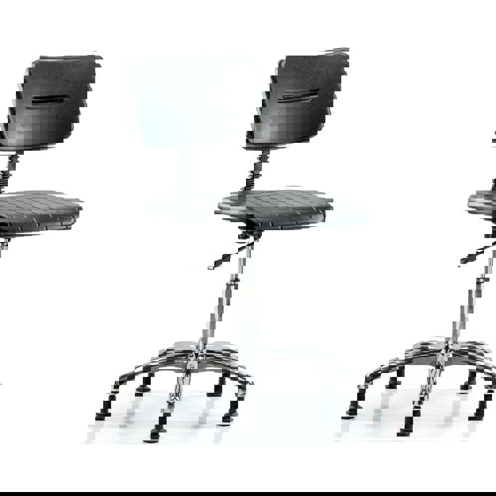 Task Chair: Polyurethane, Black