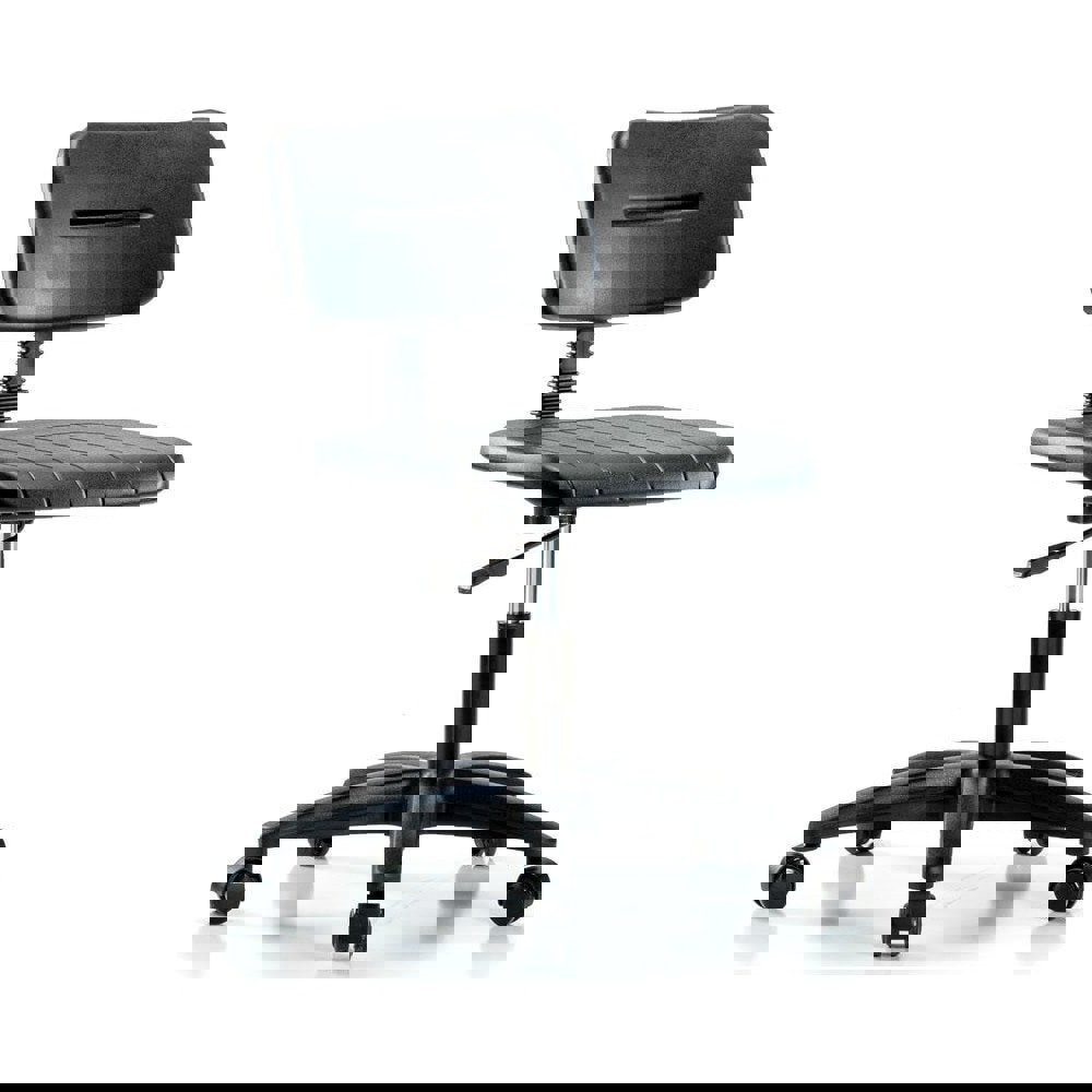 Task Chair: Polyurethane, Black