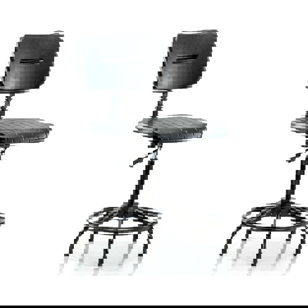 Task Chair: Polyurethane, Black