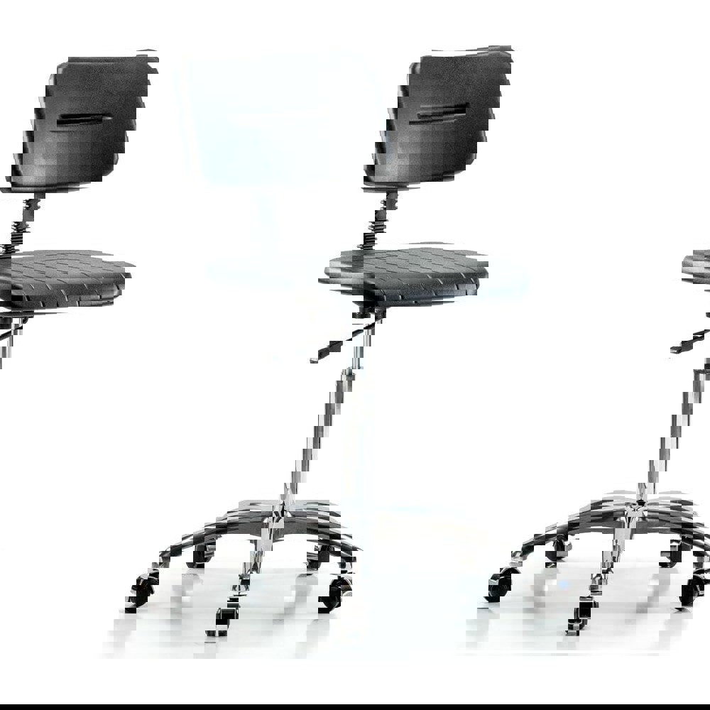 Task Chair: Polyurethane, Black