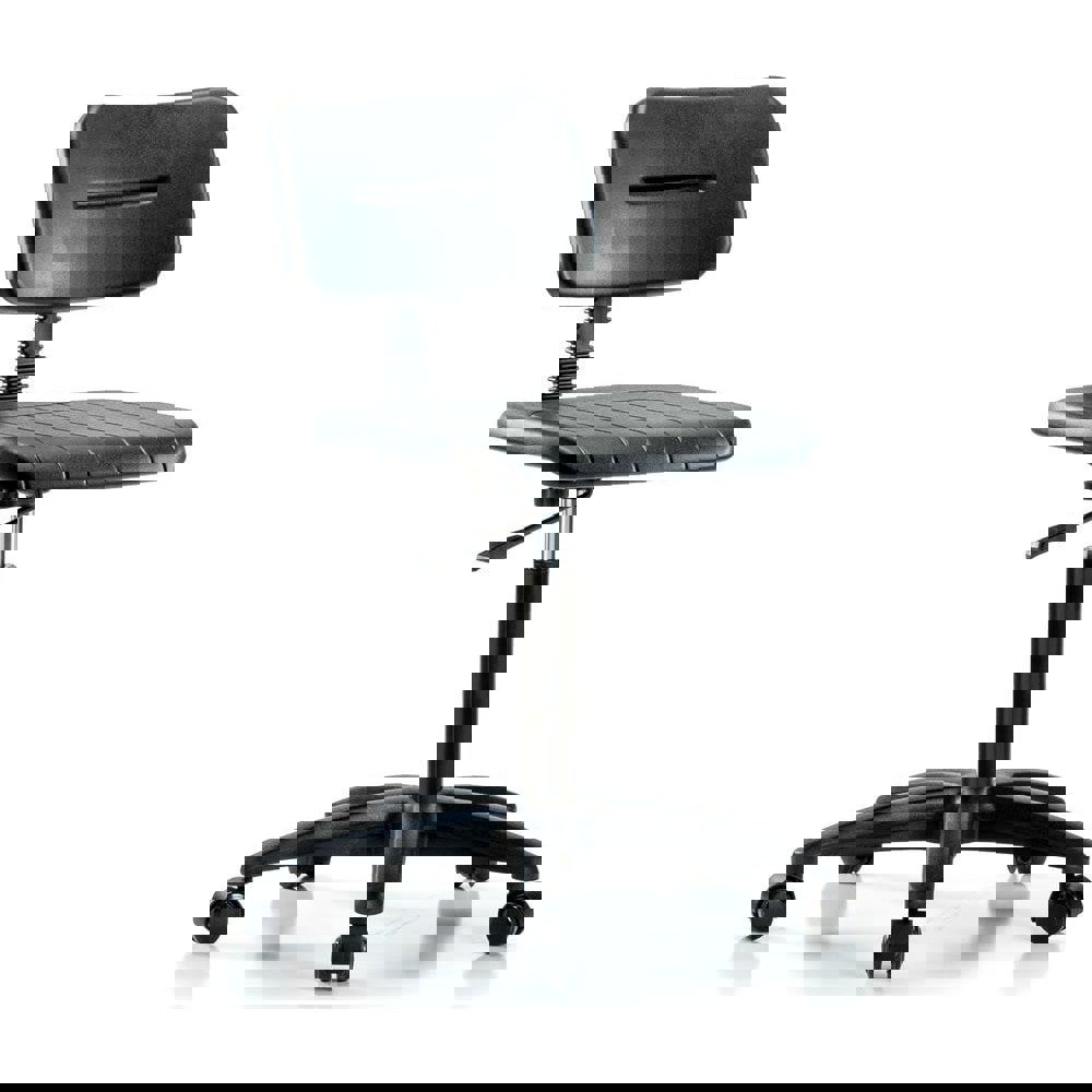 Task Chair: Polyurethane, Black