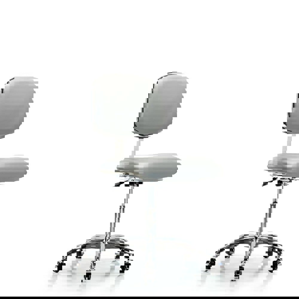 Task Chair: Vinyl, Dove