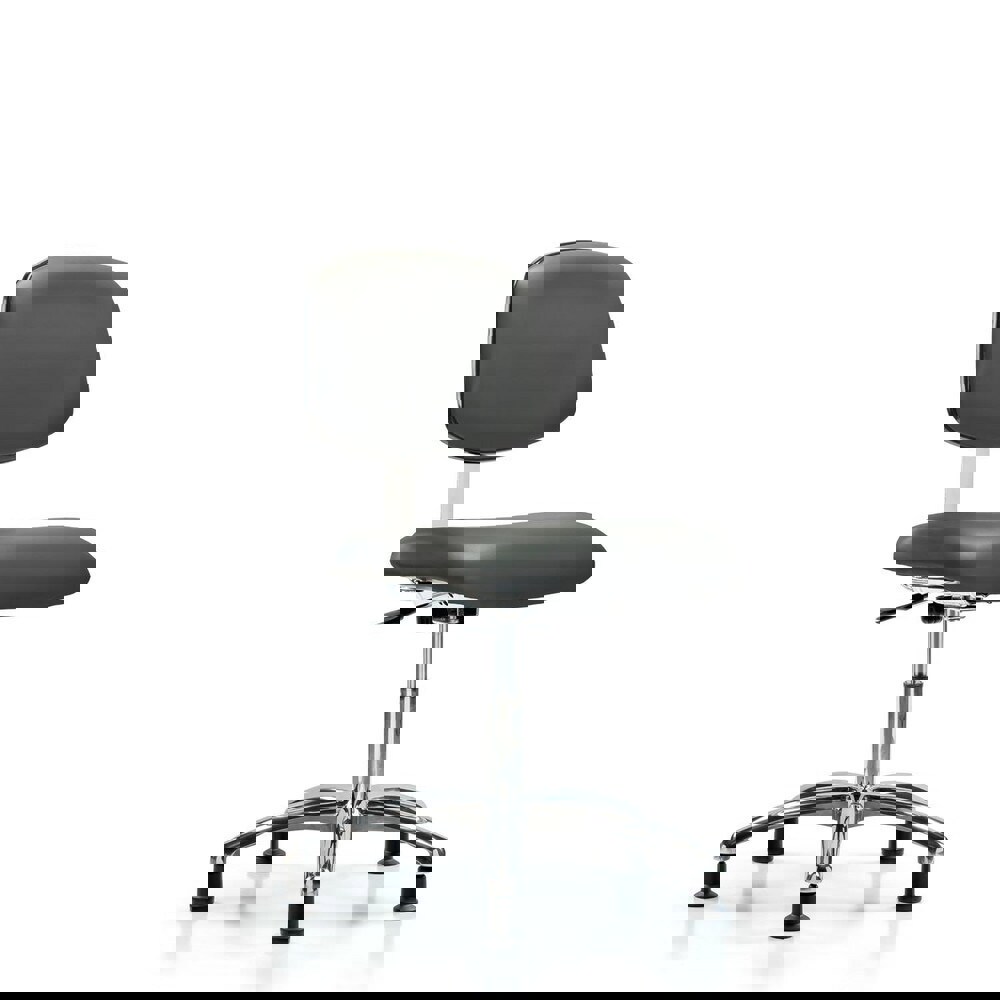 Task Chair: Vinyl, Carbon