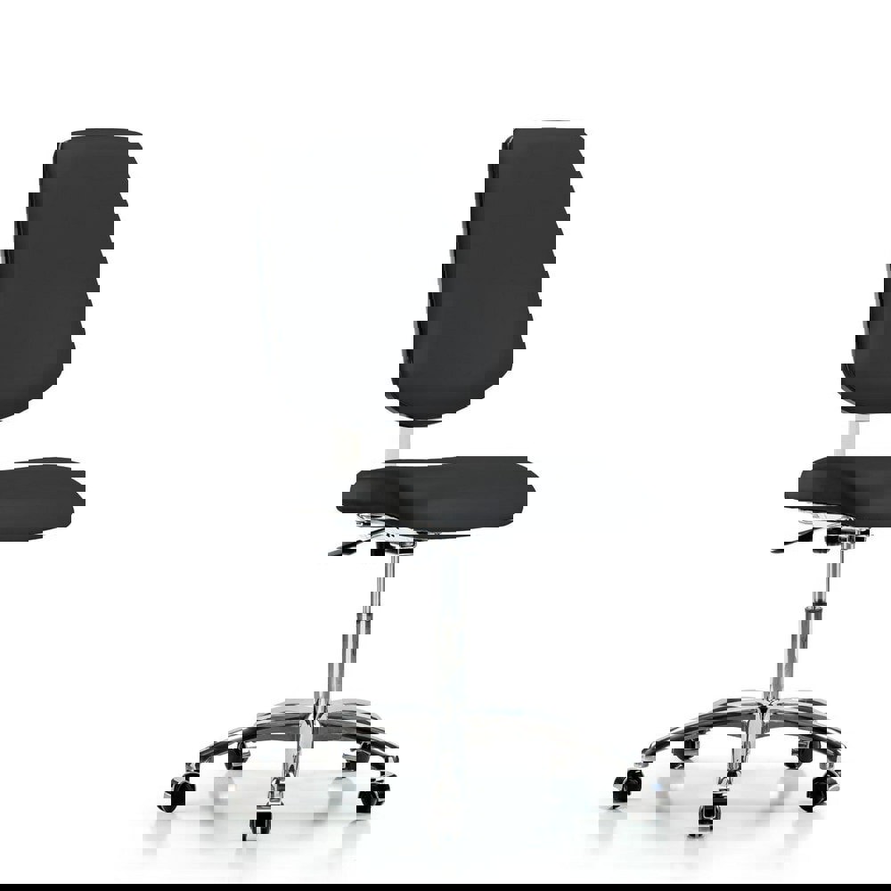 Task Chair: Vinyl, Black