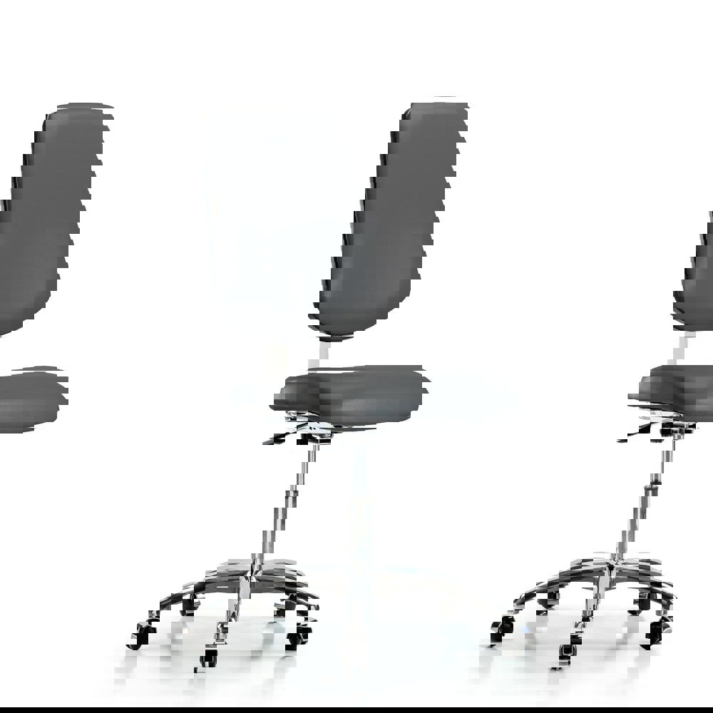 Task Chair: Vinyl, Carbon