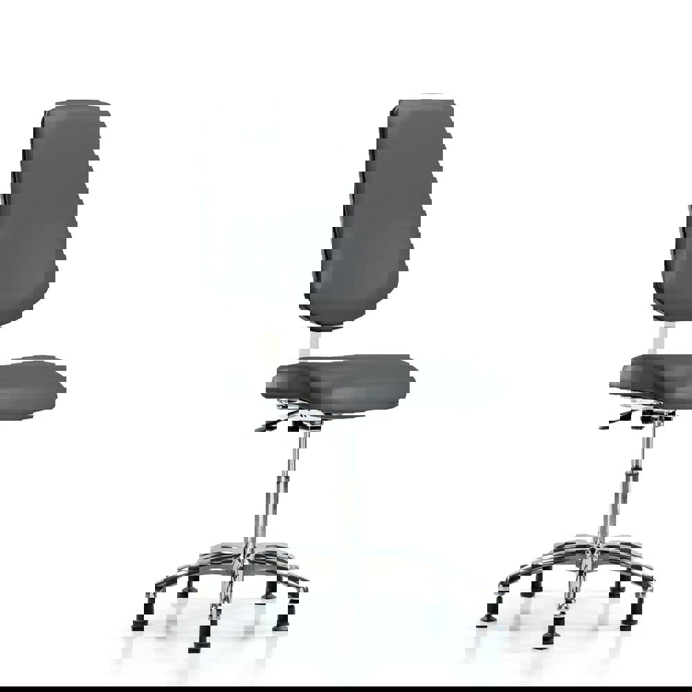 Task Chair: Vinyl, Carbon