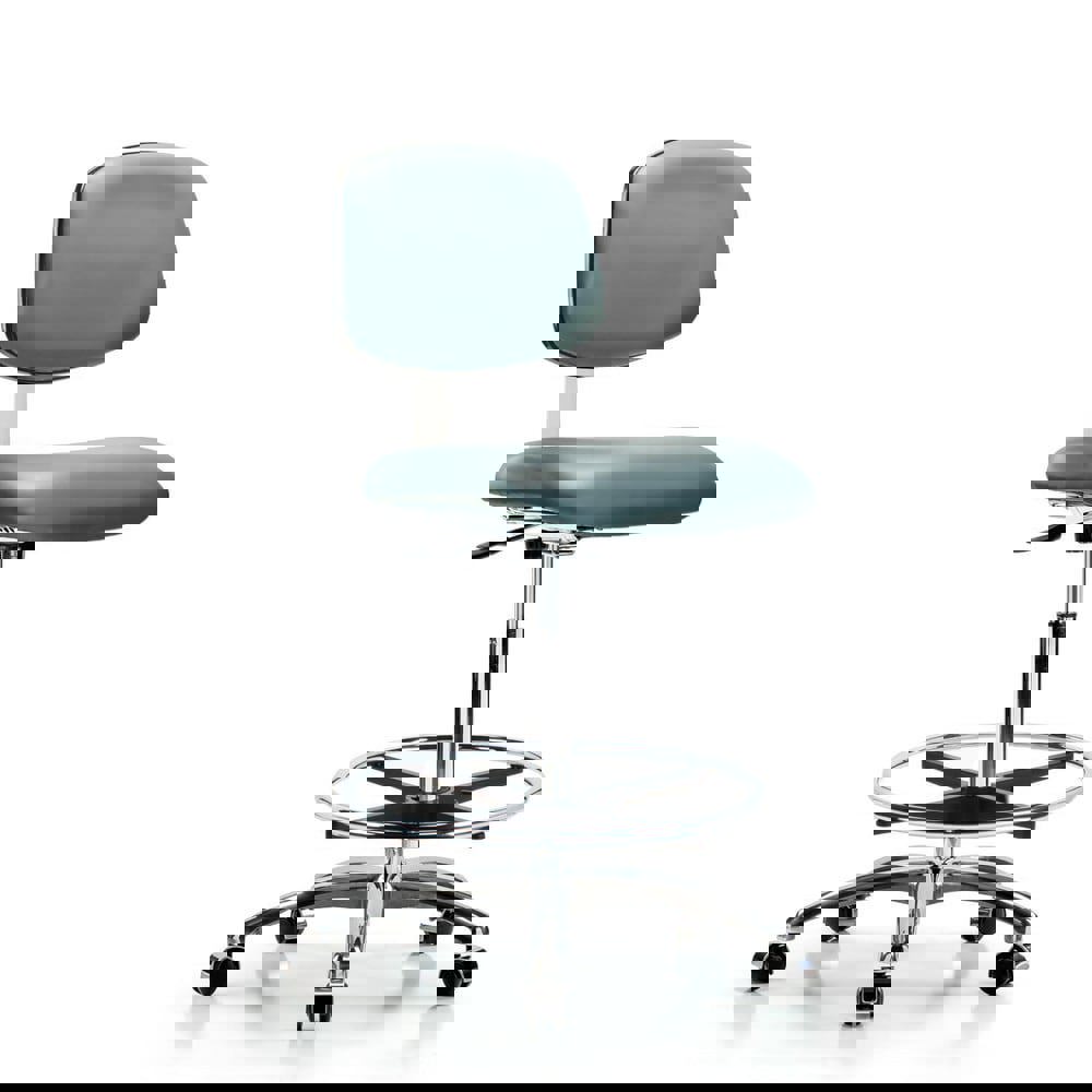 Task Chair: Vinyl, Storm