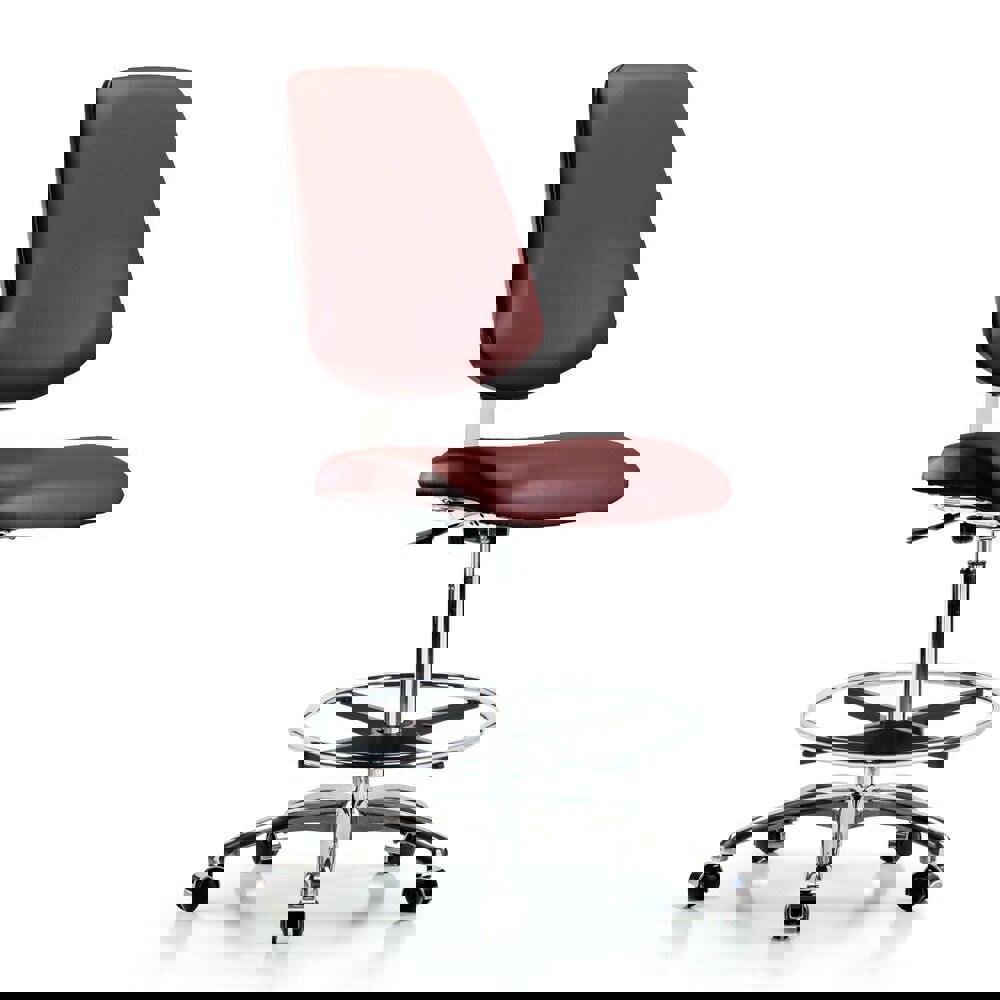 Task Chair: Vinyl, Borscht