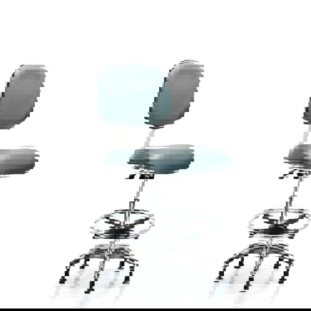 Task Chair: Vinyl, Storm