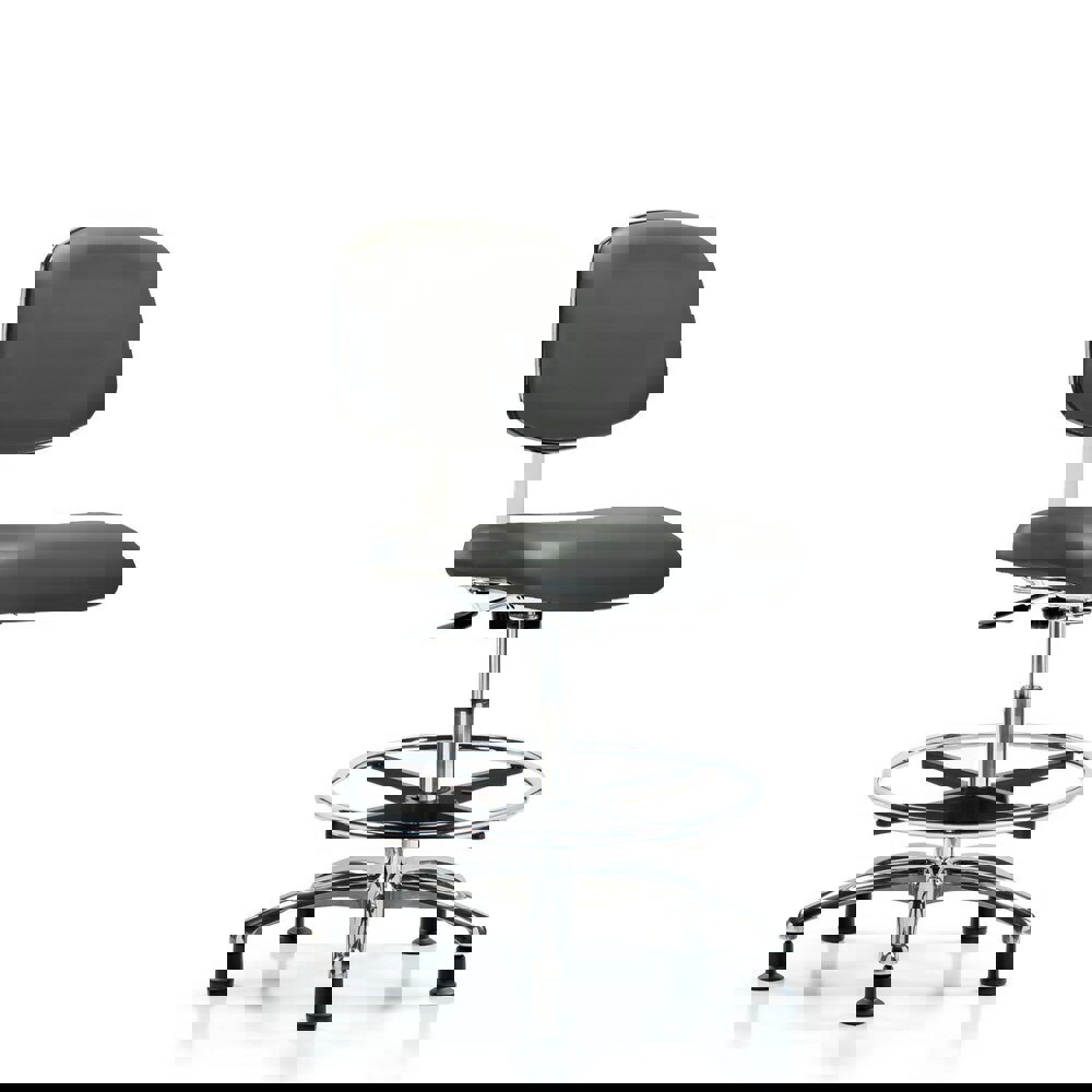 Task Chair: Vinyl, Carbon