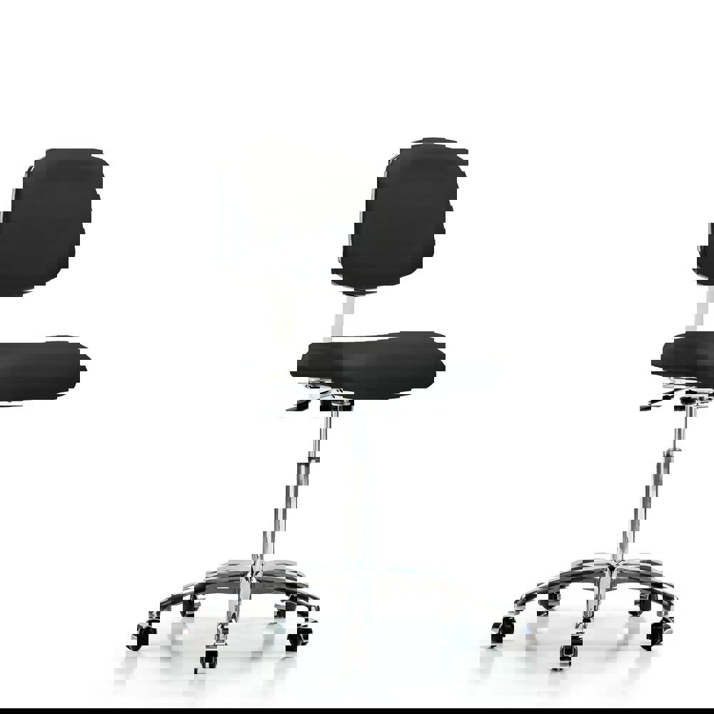 Task Chair: Vinyl, Black