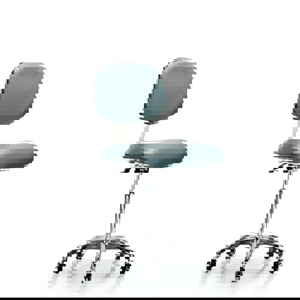 Task Chair: Vinyl, Storm