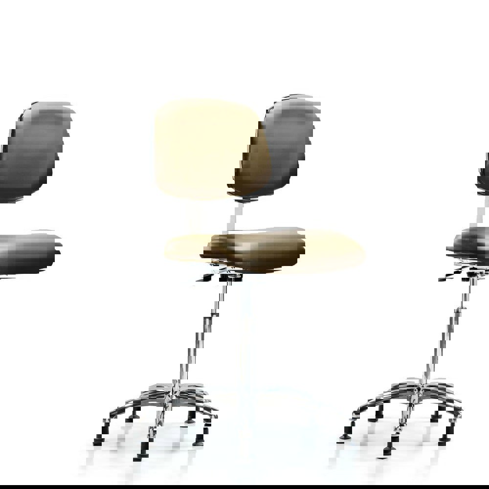 Task Chair: Vinyl, Taupe