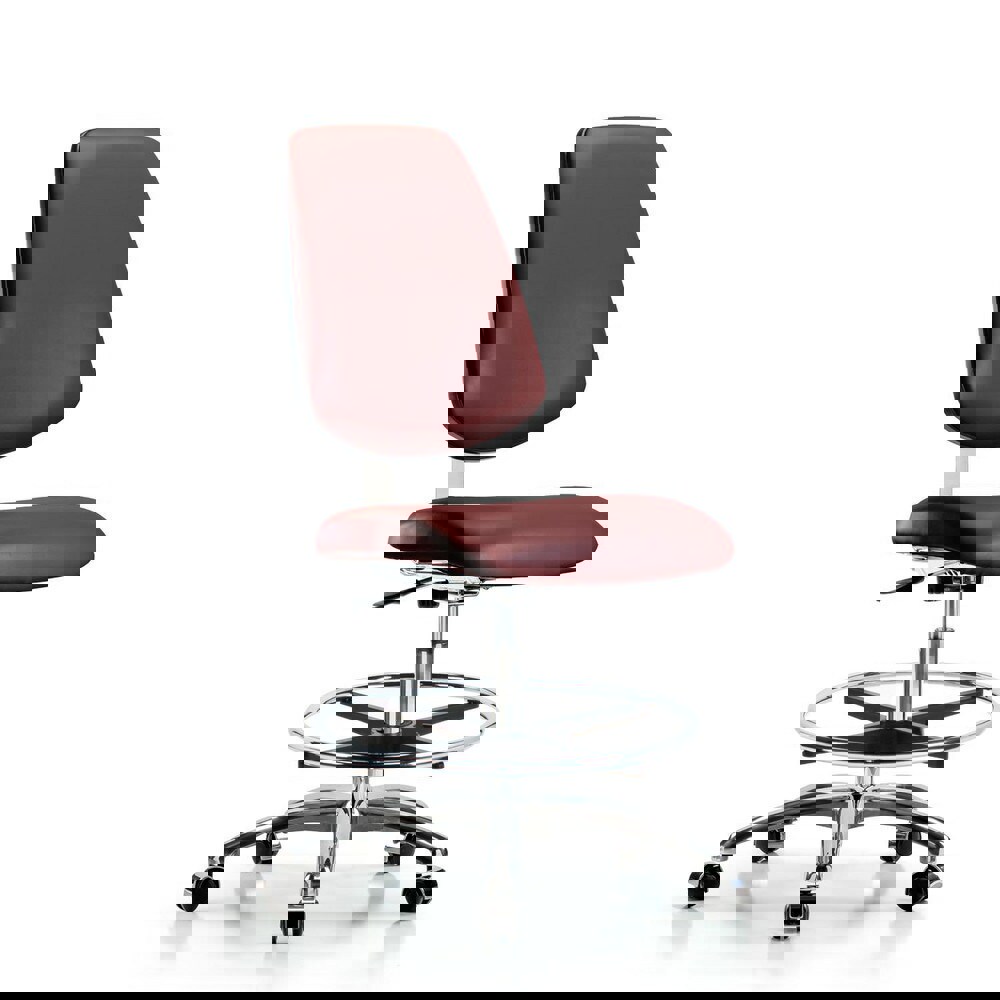 Task Chair: Vinyl, Borscht