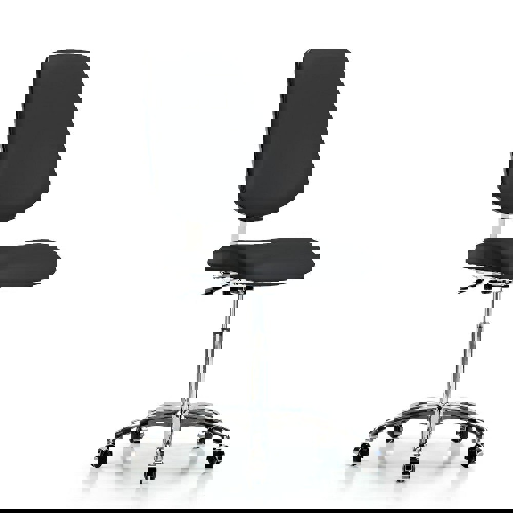 Task Chair: Vinyl, Black