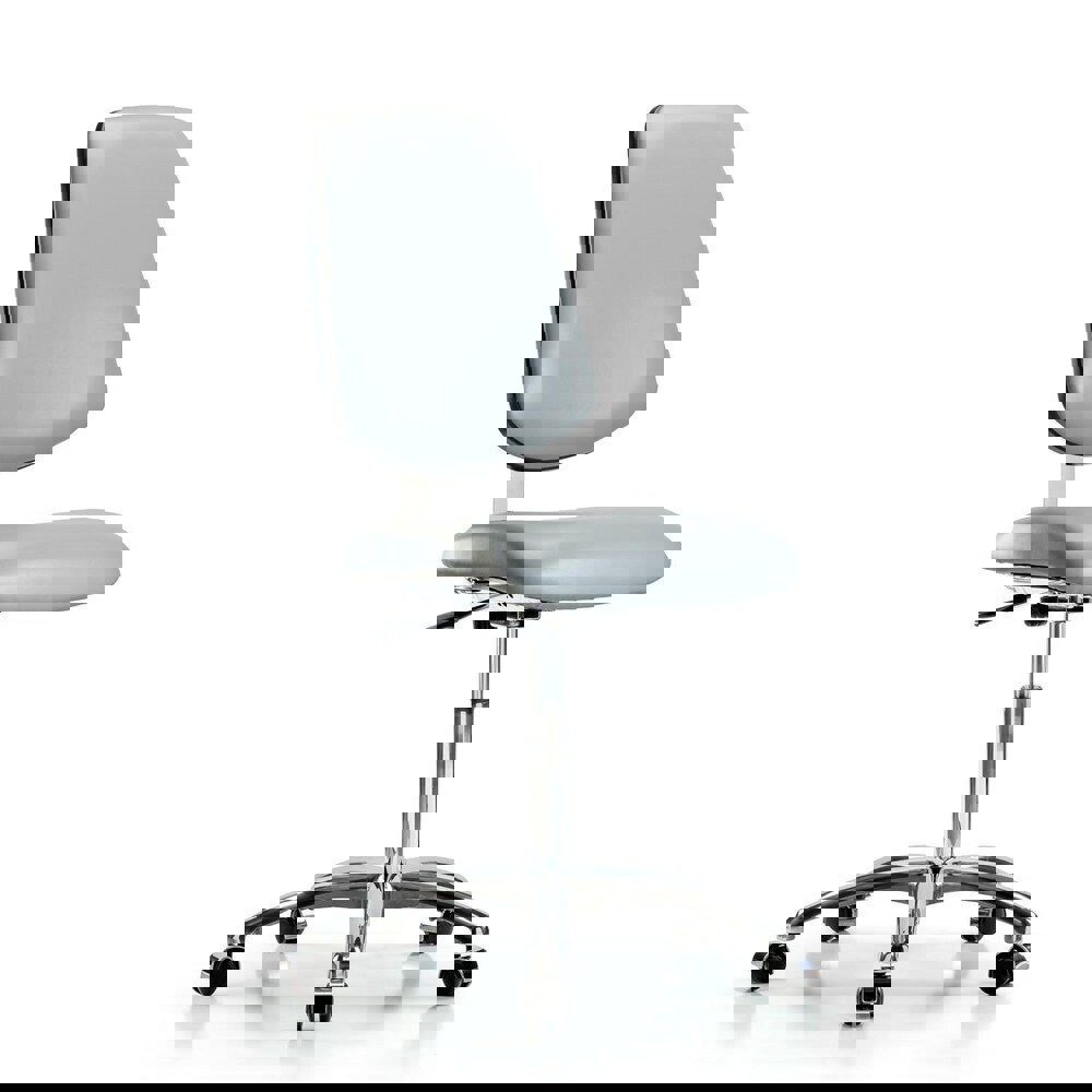 Task Chair: Vinyl, Dove