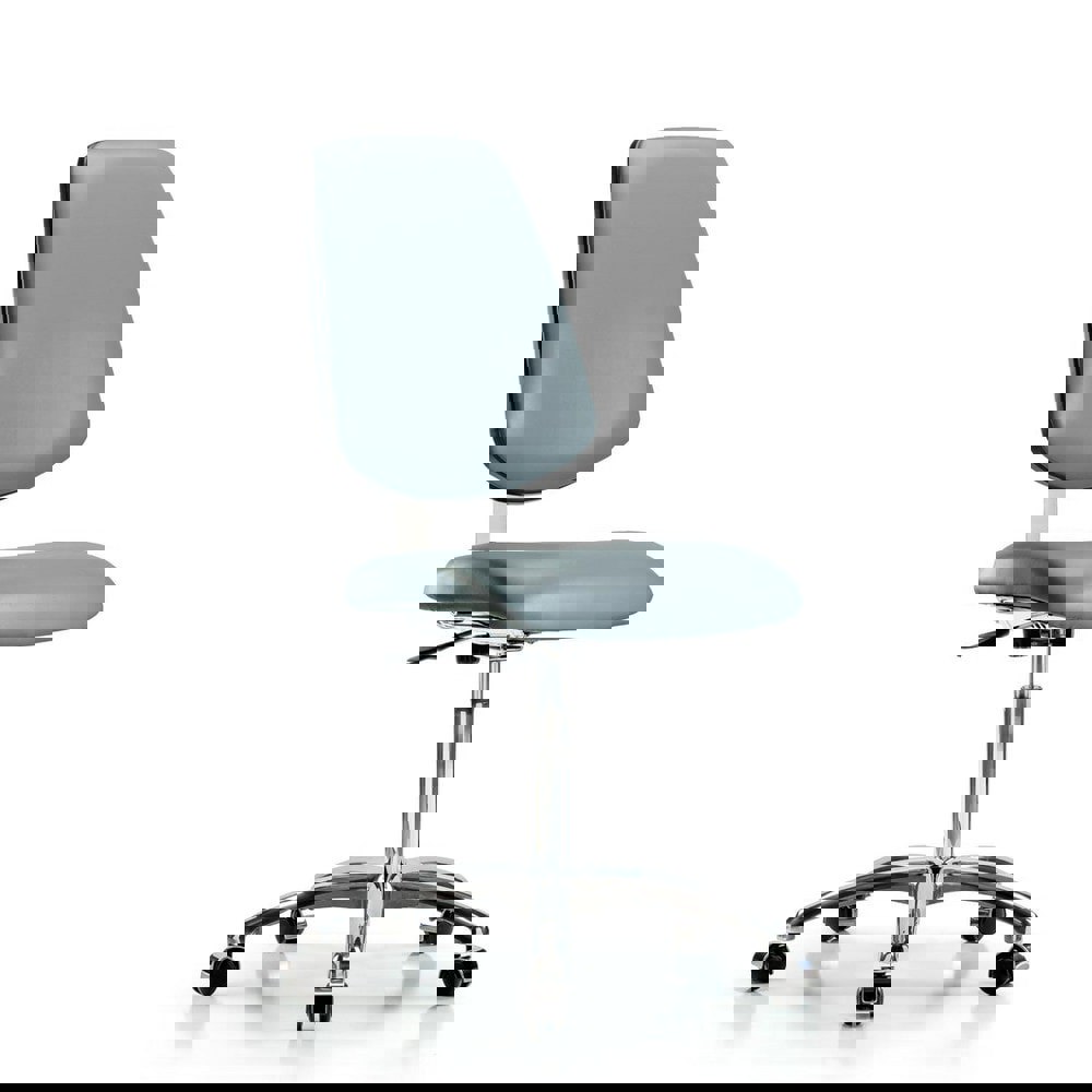 Task Chair: Vinyl, Storm