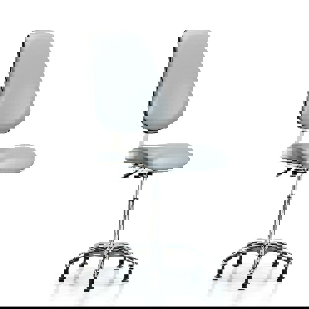 Task Chair: Vinyl, Dove