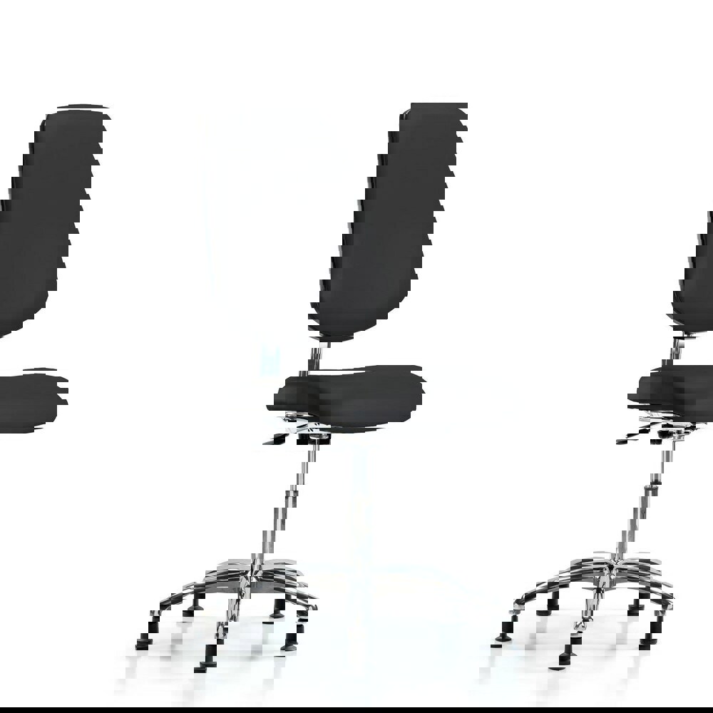 Task Chair: ESD Vinyl, Black