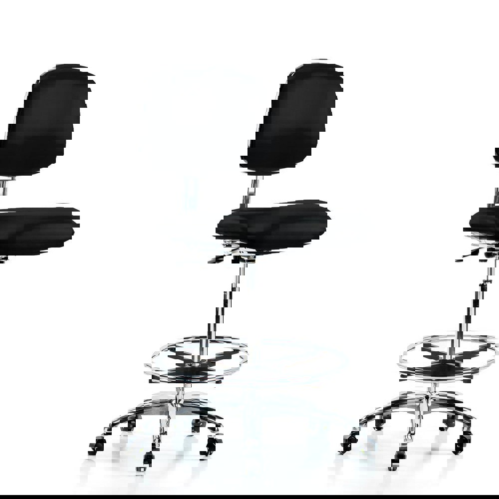 Task Chair: ESD Vinyl, Black