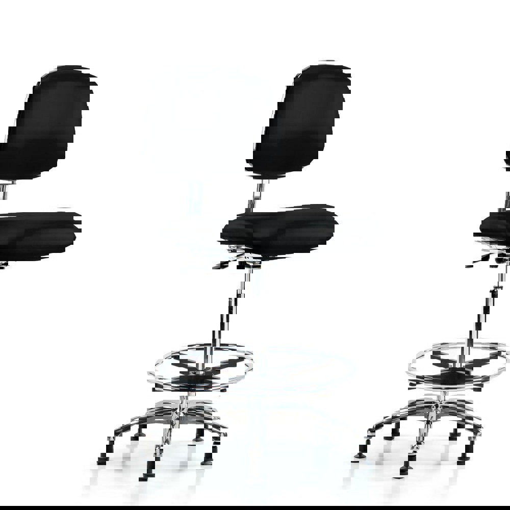 Task Chair: ESD Vinyl, Black